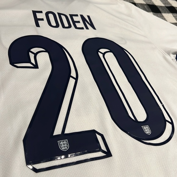 England 🏴󠁧󠁢󠁥󠁮󠁧󠁿 #20 Phil Foden Euro 2024 Home Nike Jersey - Picture 9 of 10